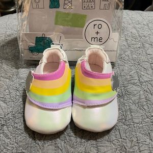 Robeez Rainbow Baby Crib Shoes